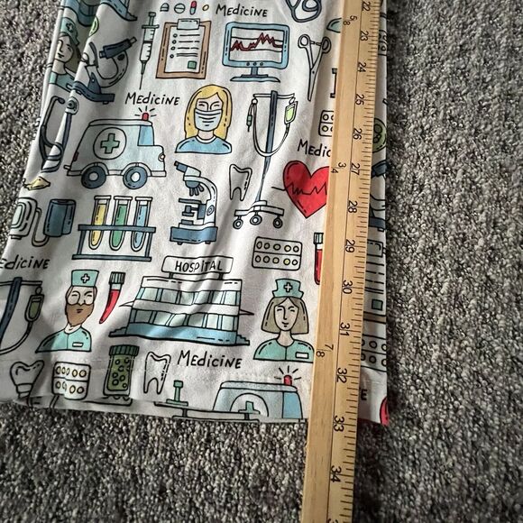 Brief Insanity Lounge Pants XL‎ Nurse Medical Themed Super Soft Pajama Bottoms - Picture 10 of 11